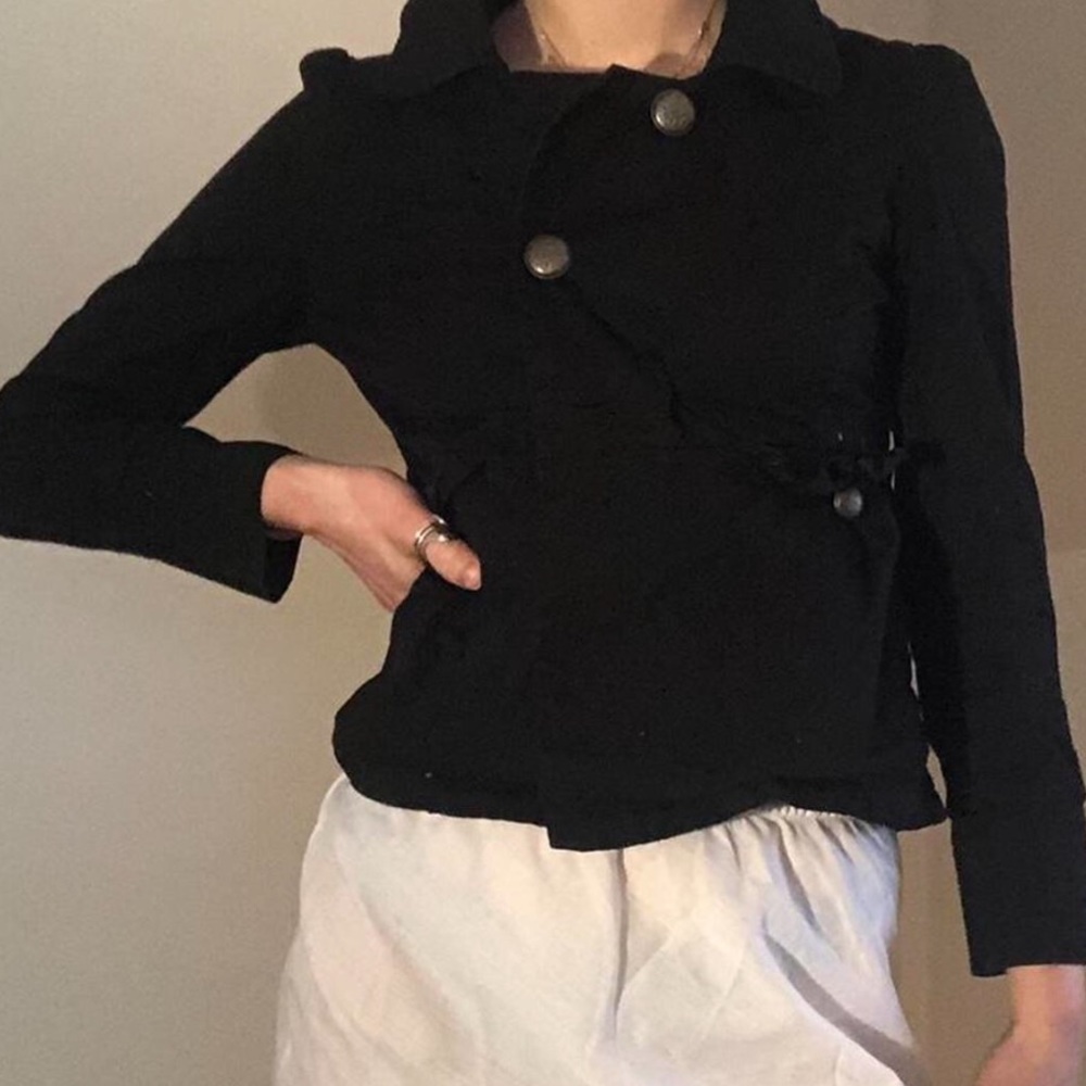 blank button up top/jacket